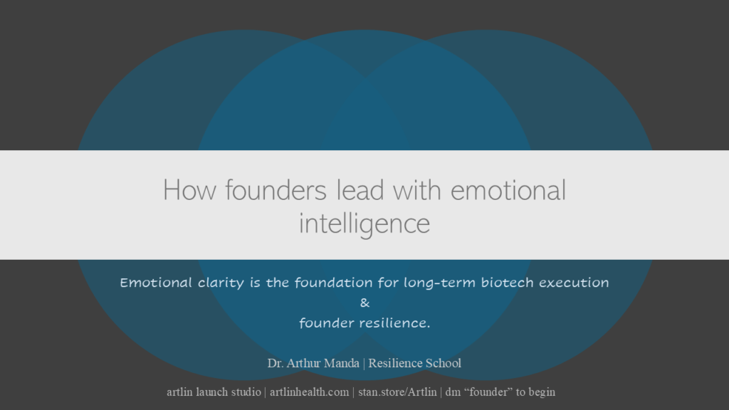 How Biotech Founders Lead with Emotional Intelligence